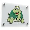 Happy Cartoon Turtle Sticker 1