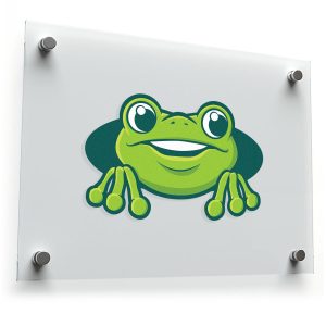 Happy Frog Sticker