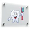 Happy Tooth Vinyl Decal