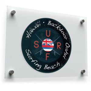 Hawaii Backdoor Oahu Sticker