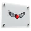 Heart with Wings Decal