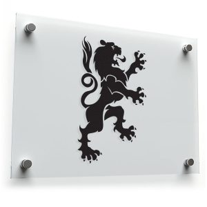 Heraldic Lion Vinyl Decal