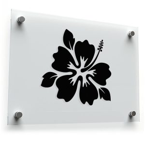 Hibiscus Flower Decal