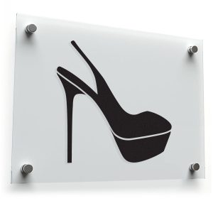 High Heel Shoe Vinyl Decal