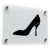 High Heel Silhouette Wall Decal 1