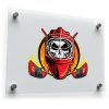 Hockey Skull Sticker 1