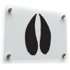 Hoof Print Vinyl Sticker 1