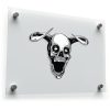 Horned Skull Sticker