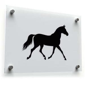 Horse Silhouette Sticker