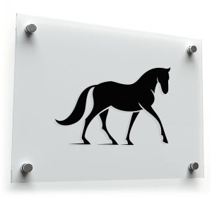 Horse Silhouette Sticker