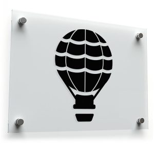 Hot Air Balloon Vinyl Sticker