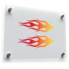 Hot Flame Decal Set