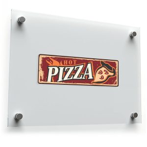 Hot Pizza Vinyl Sticker