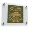 Hot Rod Garage Sticker 1