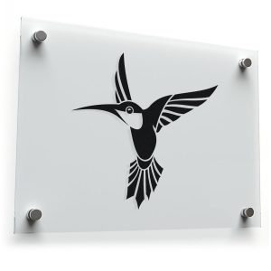 Hummingbird Silhouette Sticker