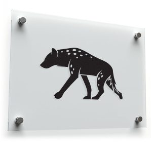 Hyena Silhouette Sticker