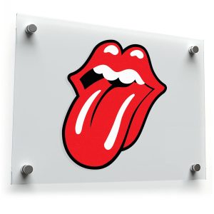 Iconic Rolling Stones Tongue Sticker