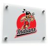 “Indians” Cartoon Vinyl Sticker