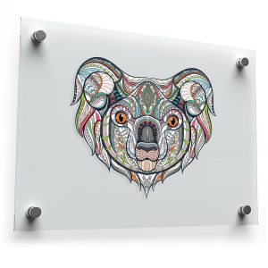Intricate Bear Sticker