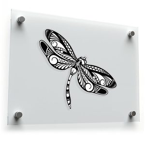 Intricate Dragonfly Sticker
