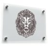 Intricate Lion Mandala Sticker 1
