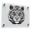 Intricate Tiger Head Sticker 1