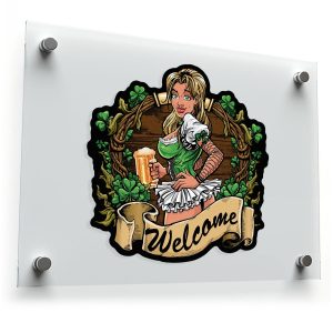 Irish Pub Welcome Sticker