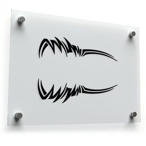 Jagged Claw Mark Decal