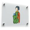 Japanese Geisha Art Sticker