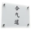 Japanese Kanji "Aikido" Sticker 1