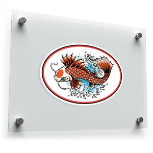Japanese Koi Fish Sticker