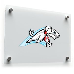 Jumping Dog Sticker