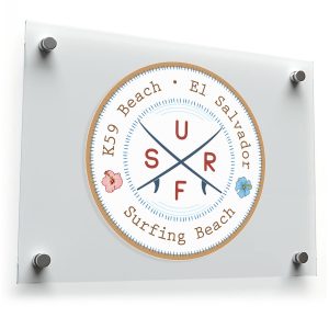 K59 Beach Surfing Decal