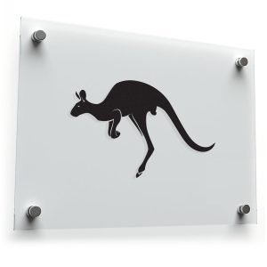 Kangaroo Silhouette Sticker