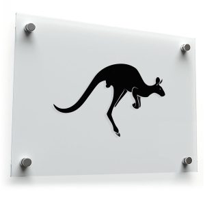 Kangaroo Silhouette Sticker