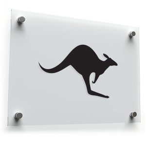 Kangaroo Silhouette Sticker