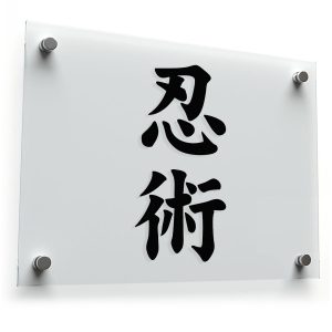 Kanji Ninja Vinyl Sticker