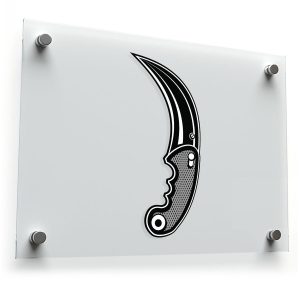 Karambit Knife Sticker