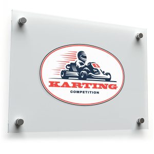 Karting Competition Sticker
