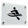 Kayaking Vinyl Sticker