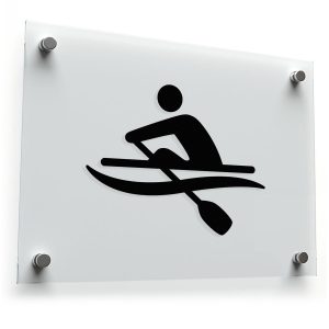 Kayaking Vinyl Sticker