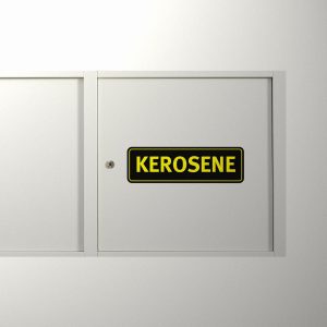 Alternative view of Kerosene Label Sticker