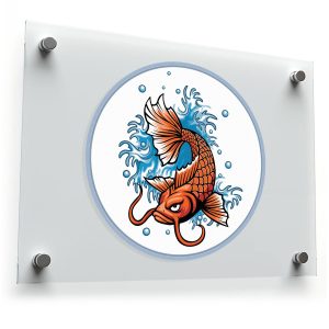 Koi Fish Vinyl Sticker