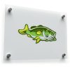 Largemouth Bass Fish Sticker