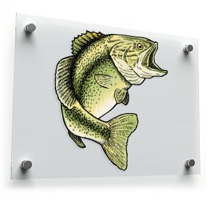 Largemouth Bass Vinyl Sticker