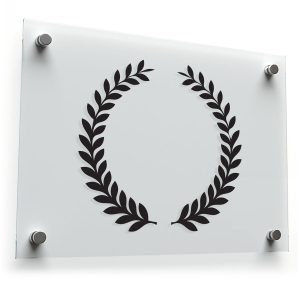 Laurel Wreath Vinyl Sticker