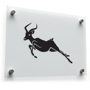 Leaping Antelope Sticker