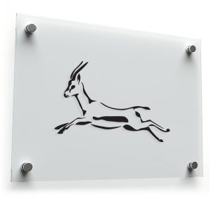 Leaping Gazelle Sticker