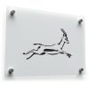 Leaping Gazelle Vinyl Sticker 1