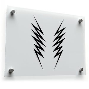 Lightning Bolt Vinyl Decal